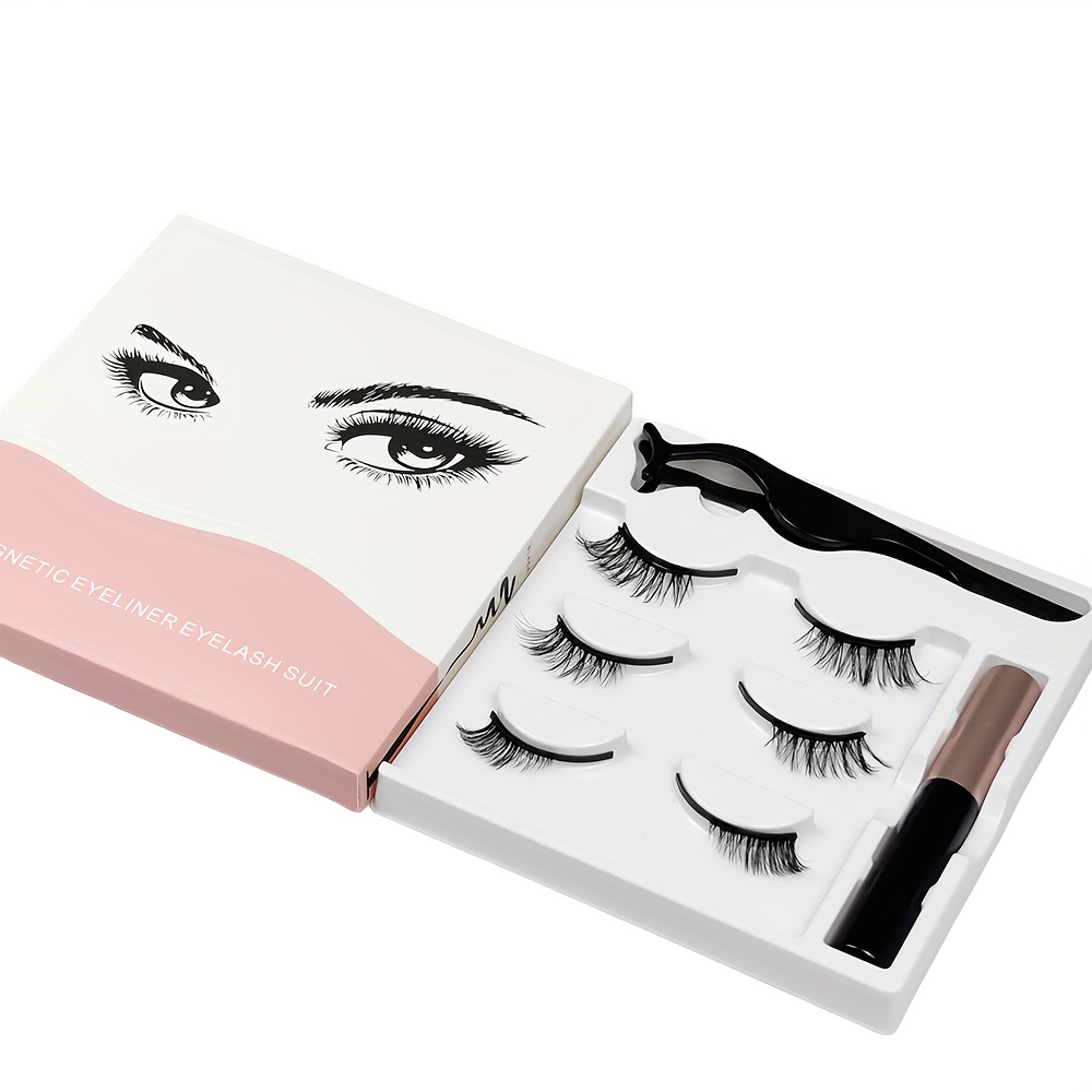 Eyelash Extension Permanent - Juego de pestañas magnéticas 3D reutilizables