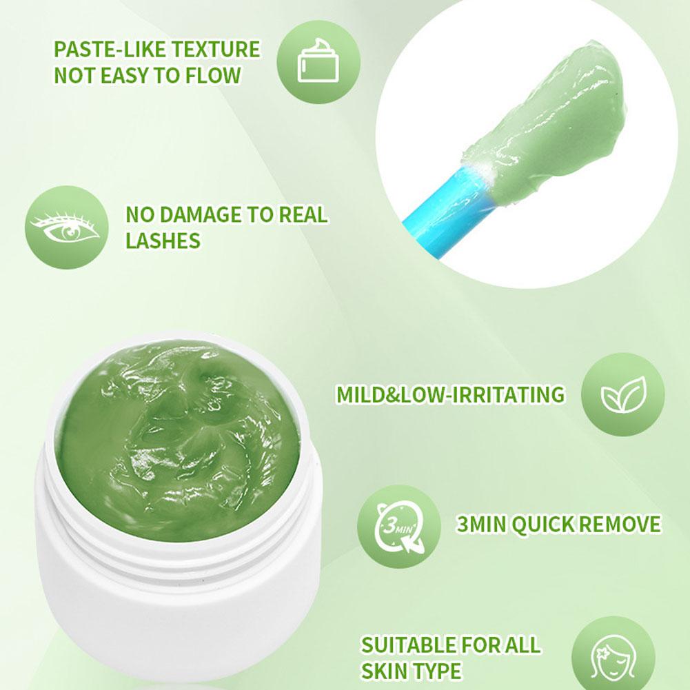 Eyelash Extension Gel Remover - Crema de eliminación de pegamento para