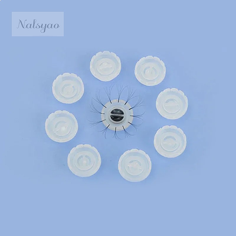 Eyelash Extension Permanent - 100 unidades de anillos desechables para