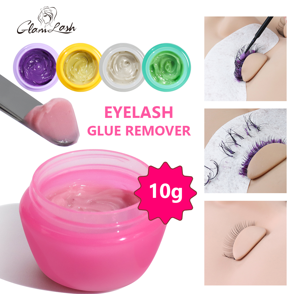 Eyelash Extension Gel Remover - GLAMLASH 10g removedor de pegamento para