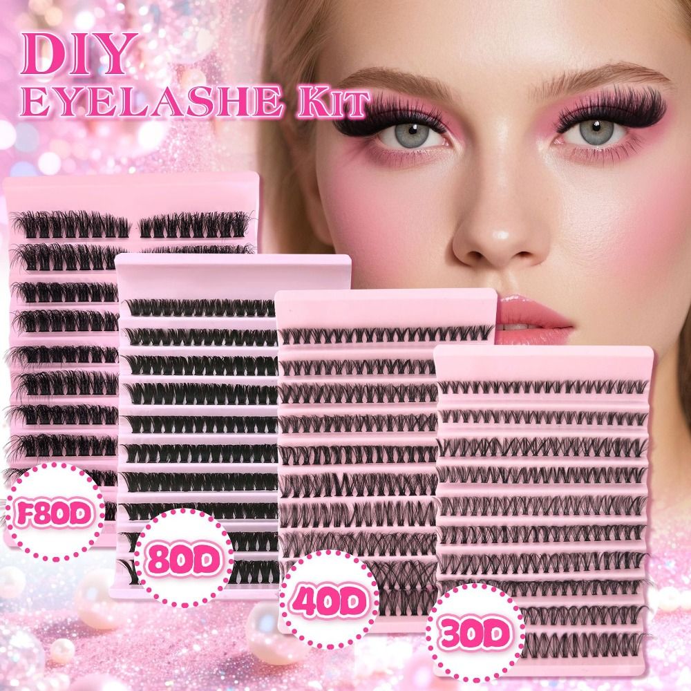 Eyelash Extension Kits - Pestañas Postizas de Aspecto Natural, Estilo