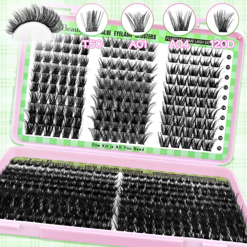 Eyelash Extension Kits - Pestañas Postizas de Aspecto Natural, Estilo