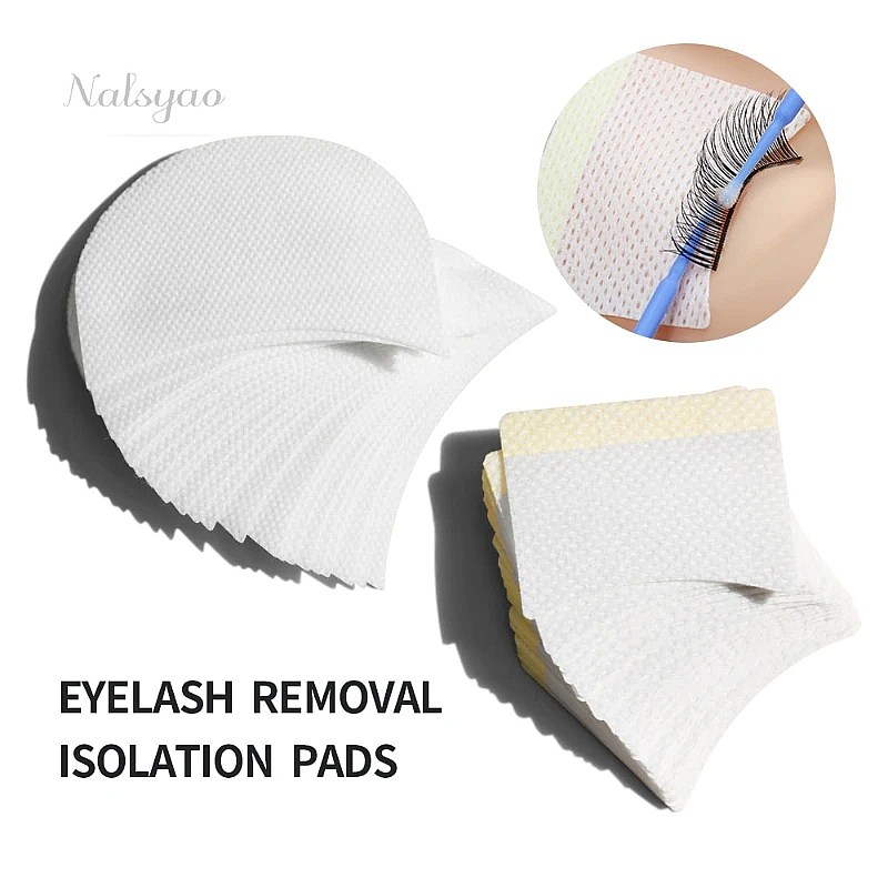 Eyelash Extension Gel Remover - 40 unidades de parches adhesivos de