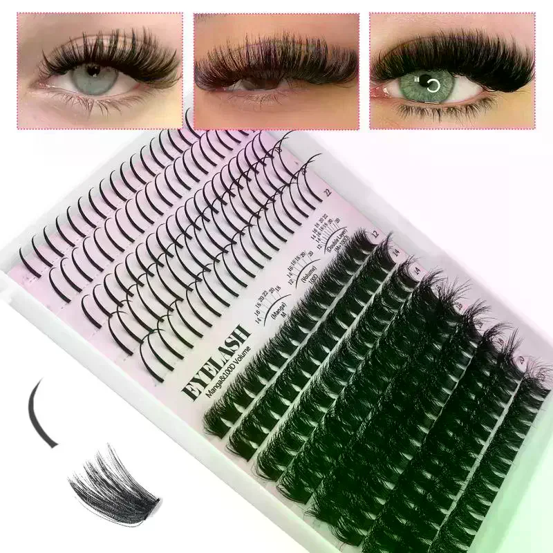 Eyelash Extension Kits - Kit de Pestañas en Racimo, Pestañas