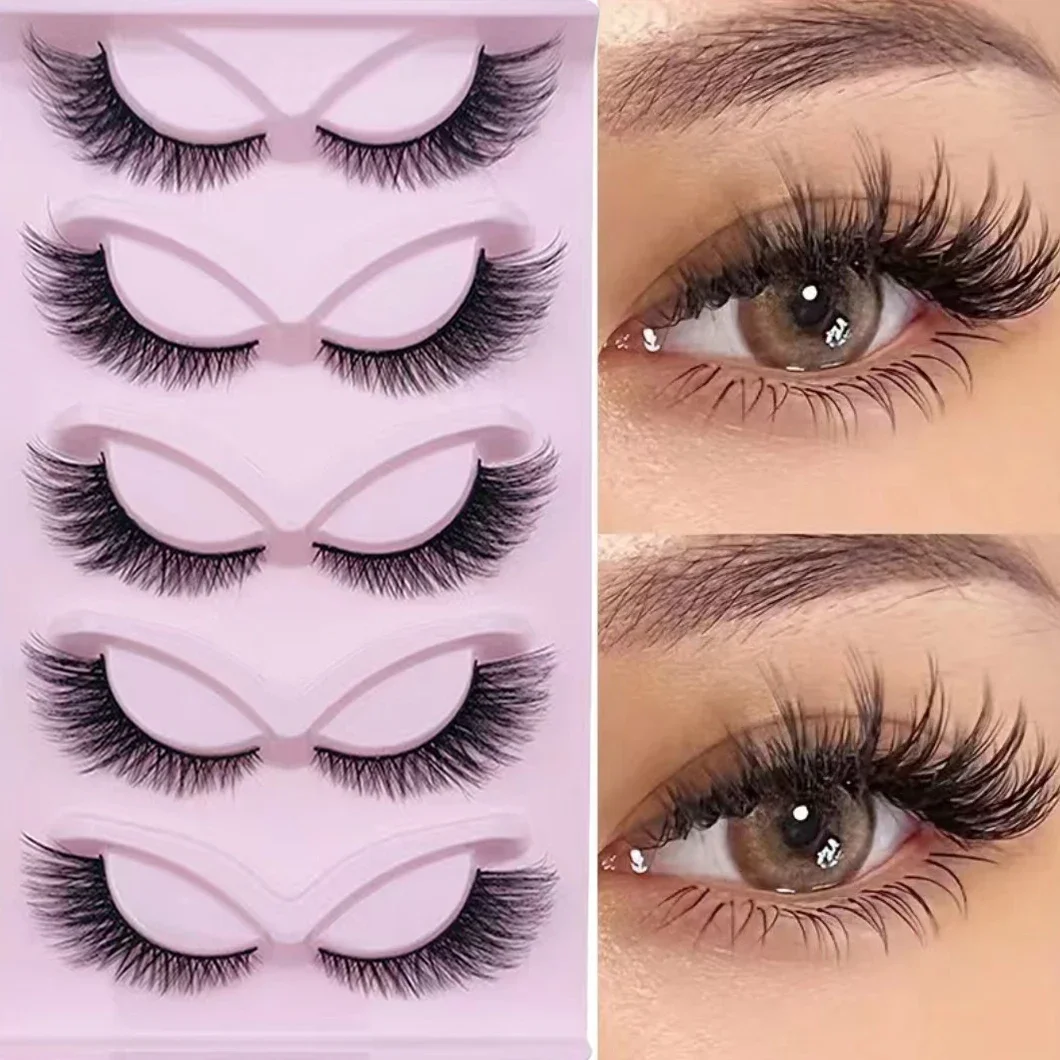 Eyelash Extension Cat Eye Wispy - Pestañas postizas de ojo de gato,