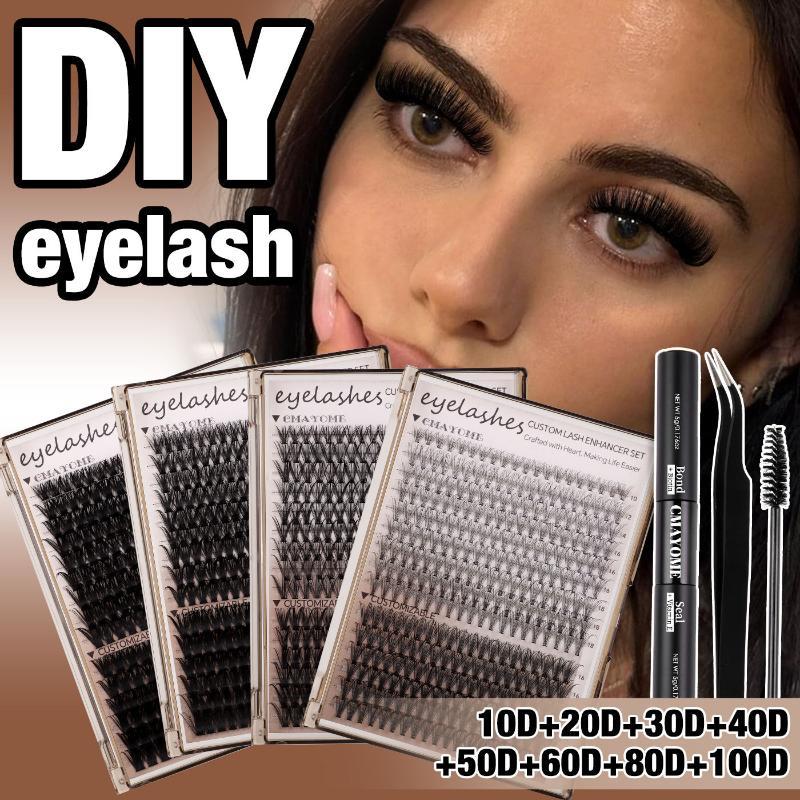 Eyelash Extension Kits - Kit de pestañas postizas 3D 10D-100D,