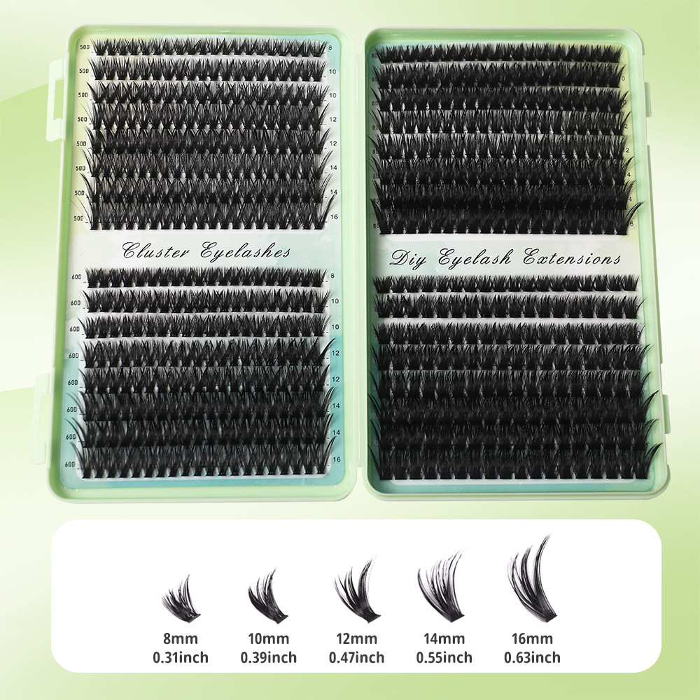 Pestañas en Racimo para Extens - Eyelash Extension Cat Eye Wispy reseña y precio