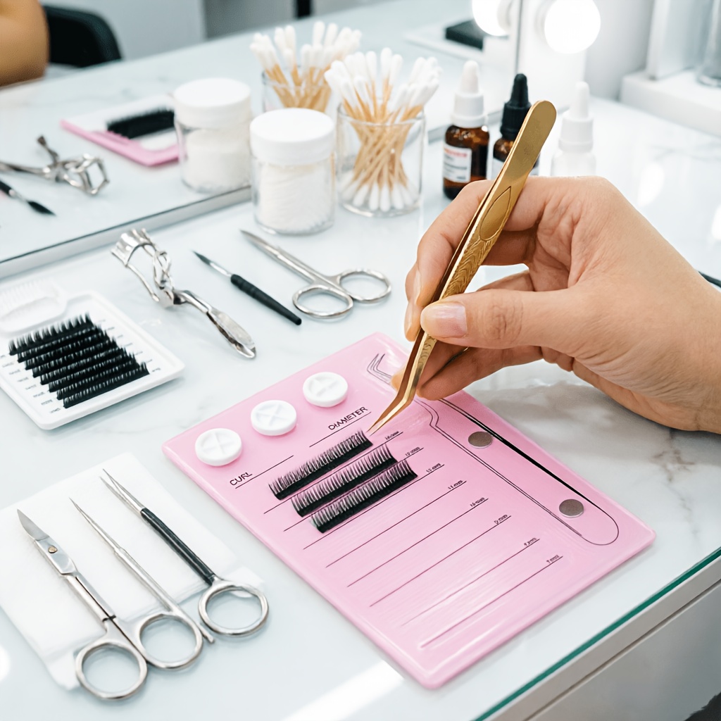 Paleta Magnética de Acrílico p - Eyelash Extension Menu reseña y precio