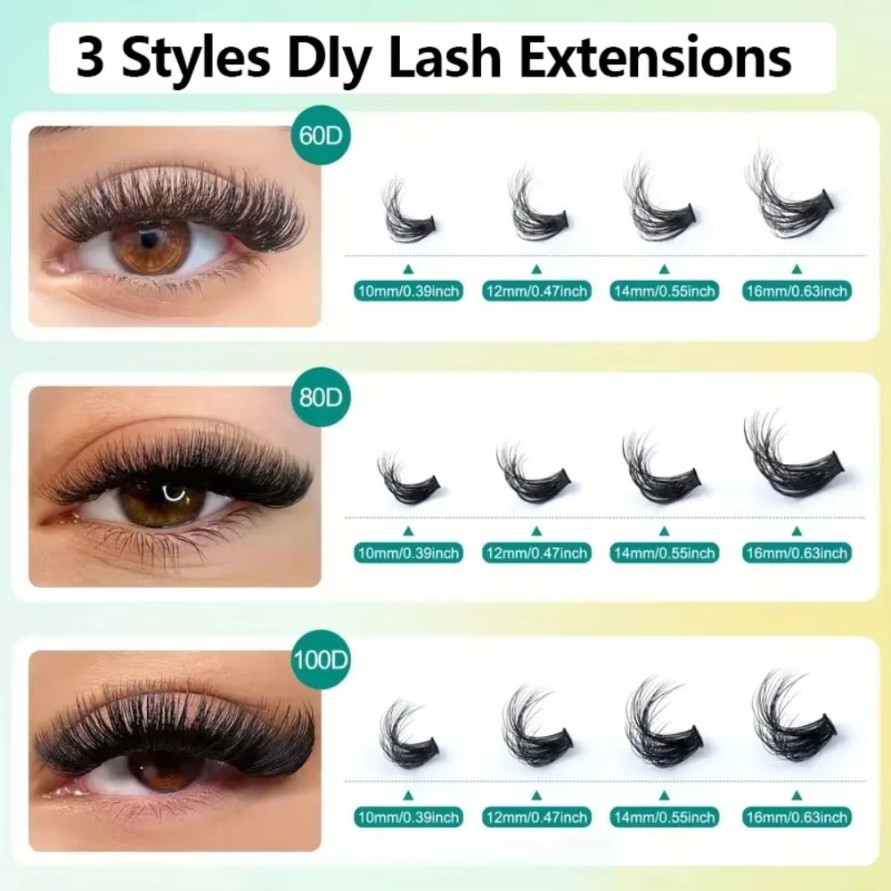 Pestañas Postizas de Aspecto N - Eyelash Extension Kits reseña y precio