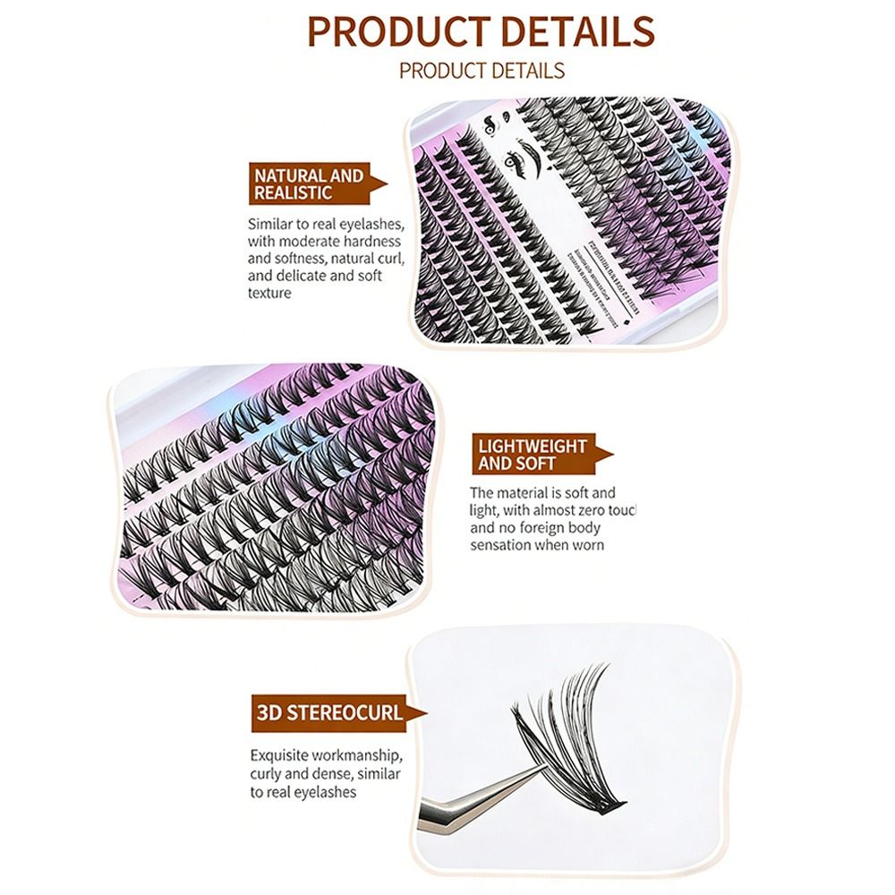 Pestañas Postizas de Aspecto N - Eyelash Extension Kits reseña y precio