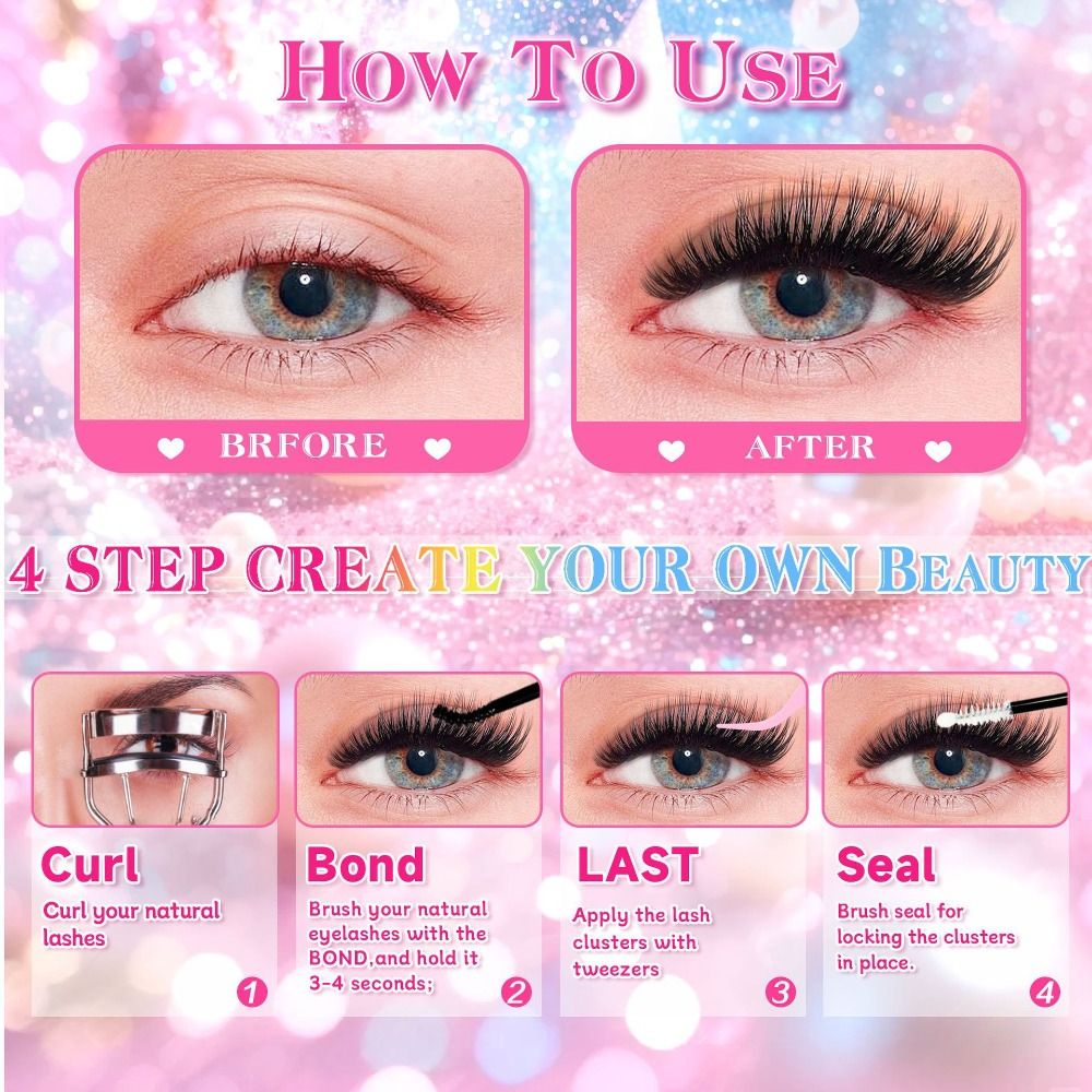 Pestañas Postizas de Aspecto N - Eyelash Extension Kits reseña y precio