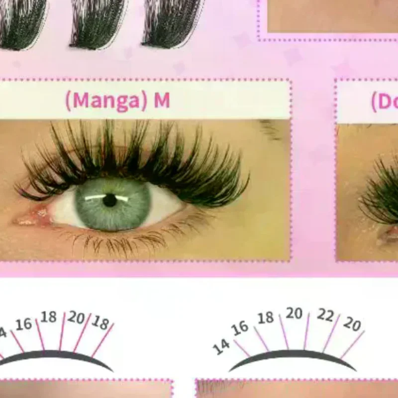 Kit de Pestañas en Racimo, Pes - Eyelash Extension Kits reseña y precio