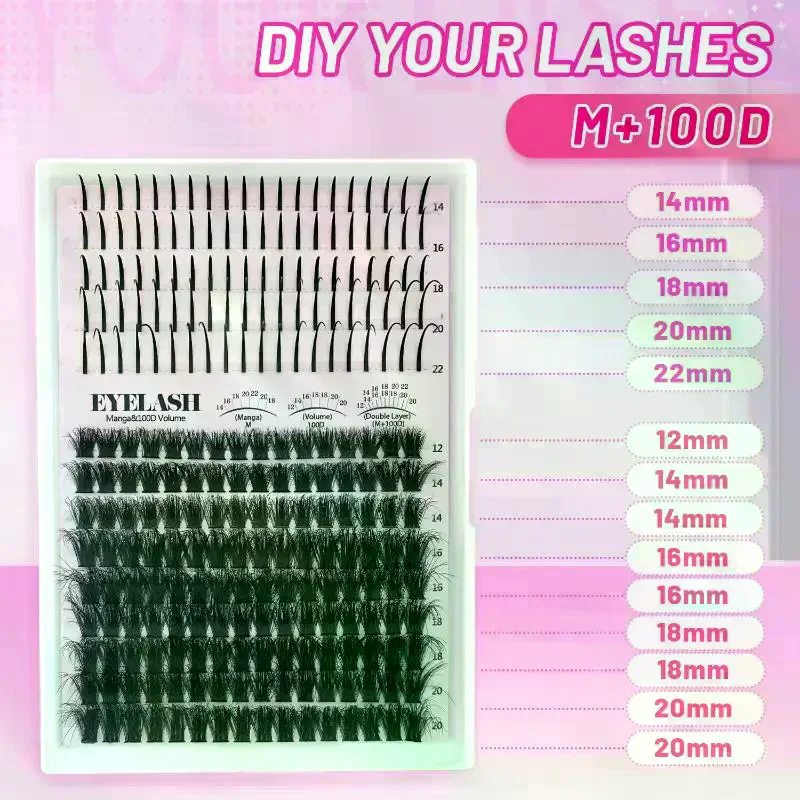 Kit de Pestañas en Racimo, Pes - Eyelash Extension Kits reseña y precio