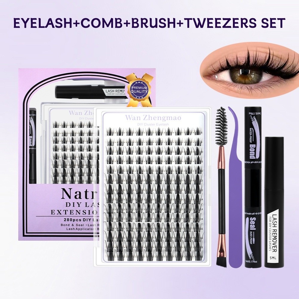 Pestañas Postizas de 8-18 mm d - Eyelash Extension Kits reseña y precio