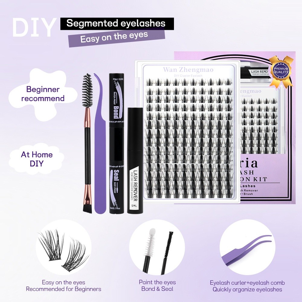 Pestañas Postizas de 8-18 mm d - Eyelash Extension Kits reseña y precio