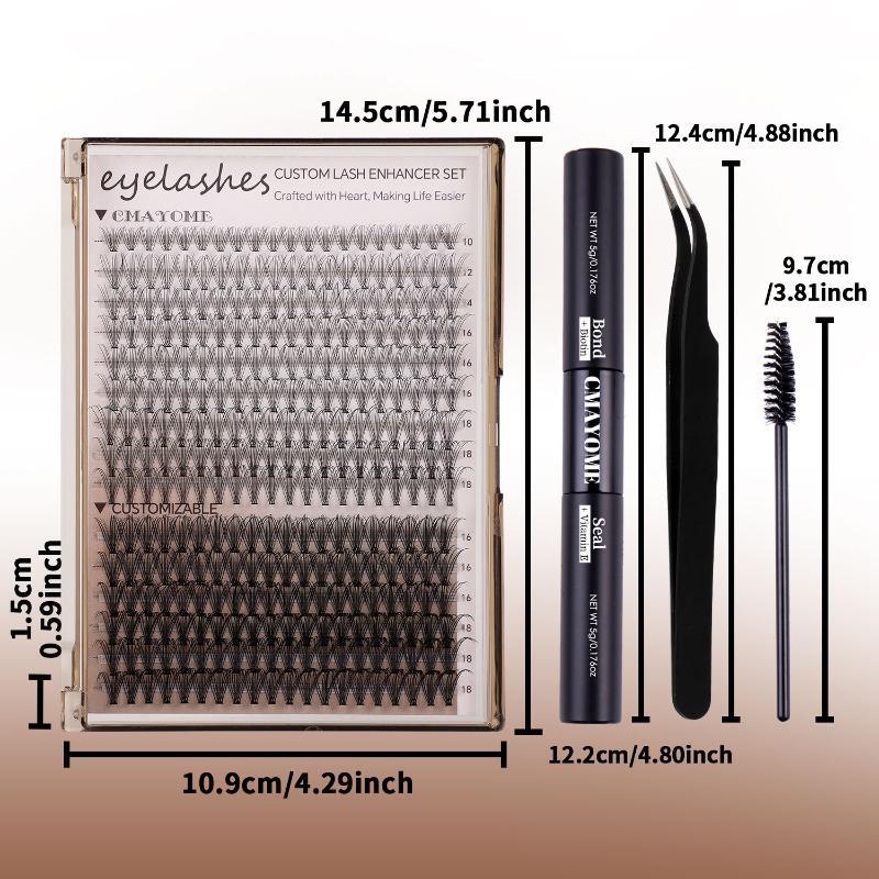 Kit de pestañas postizas 3D 10 - Eyelash Extension Kits reseña y precio